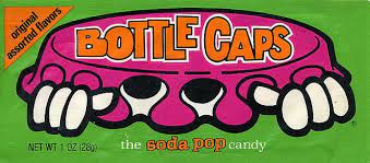 Bottle Caps Candy Package Childhood Memories 70s Retro Candy Childhood Memories
