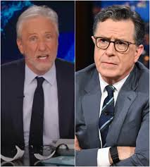It was supposed to be a simple network decision: cancel a show, silence a  voice. But when the voice belongs to Jon Stewart, and his closest friend is  Stephen Colbert, simple decisions