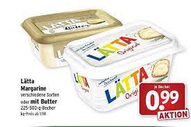 ‧₊⁵ letta⁷ ᴱᴺ⁻⁷ butter day. Latta Margarine Oder Mit Butter Angebot Bei Wasgau