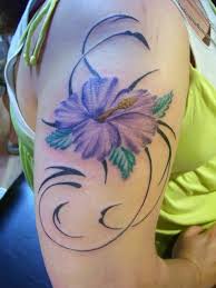 Tribal Hibiscus Flower Tattoo Designs Best Tattoo Design Ideas Orchid Tattoo Hibiscus Tattoo Purple Orchid Tattoo
