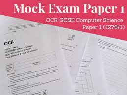 Mock Exam Paper 1 Ocr Gcse Computer Science J276 1 Teaching Resources