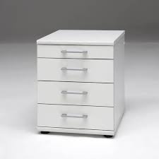With a cabinet bookshelf combo, you can store all the files and. Office Furniture Set Stettin 16 White Corner Desk With Container 4 F