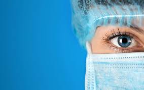 تحميل خلفيات الطبيب الطب أنثى جميلة العينين قناع أطباء العيون