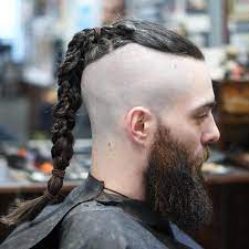 Undercuts Long Braids Mens Hairstyles Undercut Viking Hair Undercut Hairstyles