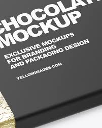 You give chocolate to children, to loved ones, to family members. Chocolate Bar Mockup In Packaging Mockups On Yellow Images Object Mockups