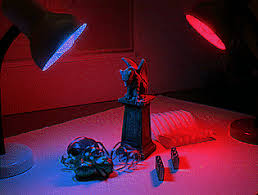 Google Image Result For Http Www Graficaobscura Com Synth Bluered Gif Red Photography Light Photography Blue Lighting
