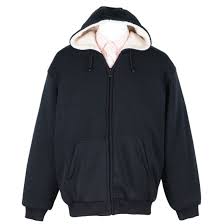 Genuine leather woven into hoodie seam. Men S Soft Berber Lined Zip Fleece Hoodie On Sale Overstock 17991027