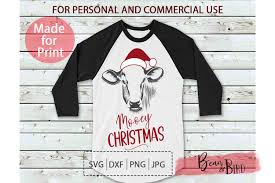 Download Mooey Christmas Christmas Svg File Graphic By Cheesetoastdigitals Creative Fabrica PSD Mockup Templates