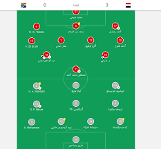 9:00 مساءاً بتوقيت مصر, 10:00 مساءاً بتوقيت السعودية. Ù†ØªÙŠØ¬Ø© Ù…Ø¨Ø§Ø±Ø§Ø© Ù…Ù†ØªØ®Ø¨ Ù…ØµØ± ÙˆØ¬Ù†ÙˆØ¨ Ø£ÙØ±ÙŠÙ‚ÙŠØ§ Ø§Ù„Ø£ÙˆÙ„ÙŠÙ…Ø¨ÙŠ ÙÙŠ Ù†ØµÙ Ù†Ù‡Ø§Ø¦ÙŠ ÙƒØ£Ø³ Ø§Ù„Ø£Ù…Ù… Ø§Ù„Ø£ÙØ±ÙŠÙ‚ÙŠØ© ØªØ­Øª 23 Ø¹Ø§Ù… Ø§Ù„ÙŠÙˆÙ… Ø§Ù„Ø¥Ø®Ø¨Ø§Ø±ÙŠ