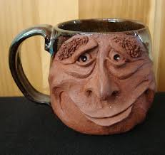 Mug Designs With Faces Spicytec Face Mug Clay Mugs Mugs
