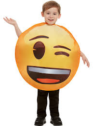 See how emoji looks on other devices and create emoji pictures! Emoji Zwinkerndes Auge Kostum Fur Kinder 24h Versand Funidelia