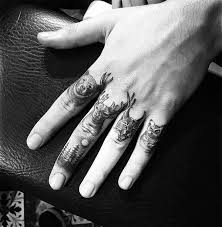 Asian body art on sleeve, arm, chest, forearm, back, shoulder, and leg #tattoos #tattoosforguys #tattoosformen #tattooideas #tattoodesigns. 145 Cute And Discreet Finger Tattoos Designs