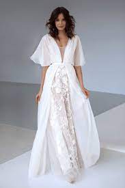 Other Ave Erida Wedding Dress New Size 8 399 70s Wedding Dress Wedding Dresses Minimalist Wedding Dresses