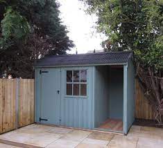 garden shed with log store delivery installation incl shed with log store small garden with shed backyard sheds