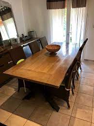 Ensemble de salle a manger magnifique achete chez roche bobois en acajou et en verre, incluant 4 chaises pouvant accueillir 6 a 8 personnes. Achetez Table Salle A Manger Occasion Annonce Vente A Auriol 13 Wb159052665