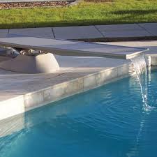 Man jumping off diving board at swimming pool. T7 Diving Board Pool Warehouse Interfab Diving Board Pool Kits