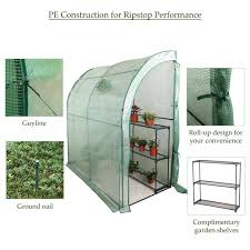 4 tier mini portable garden greenhouse plants shed hot house for indoor outdoor. Best Choice Products 78 X 39 X 89 Green 3 Tier Portable Walk In Mini Greenhouse Walmart Com Walmart Com