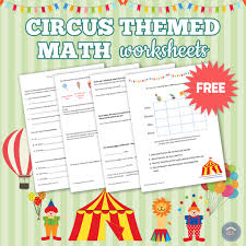 Maybe you would like to learn more about one of these? Circus Themed Math Worksheets Free Printables The Happy Housewife Home Schooling