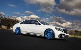 download wallpapers mercedes amg s63 2018 cars tuning forgiato wheels piatto m blue wheels s63 w222 mercedes besthqwallpapers com mercedes benz benz s mercedes
