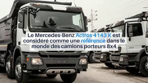 Camion Mercedes Benz Trucks Actros 8x4 4143 K Youtube