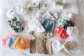 There's a pocket at the back of the waterproof nappy, where you put the absorbent inserts. Newborn Cloth Nappies 101 What You Need To Get Started Citygirlsearching
