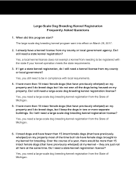 How to get a kennel license. 2
