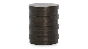 Inez Drum End Table Reviews Crate And Barrel End Tables Crate And Barrel Crates