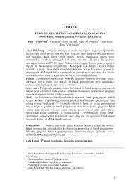 Check spelling or type a new query. Pdf Promosi Kesehatan Dalam Keadaan Bencana Studi Kasus Bencana Gunung Merapi Di Yogyakarta