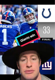 Giants Win: Thrilling Comeback Against Colts in NFL Game
