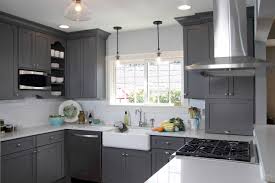 Bold, soothing, vintage, modern, beachy, elegant Blue Gray Kitchen Houzz