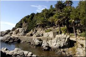 Postes de sauvetage et d'attention sanitaire. Cala Banys Strandabschnitt In Lloret De Mar