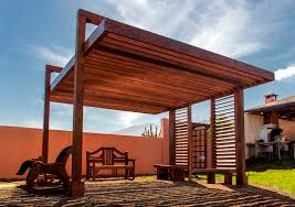 You could have a tiny yard and traditional style, but you patio covers and modern pergola designs don't need to be limited to the bustling city life or a traditional landscape structure. The L A Modern Pergolas Custom Made From Redwood