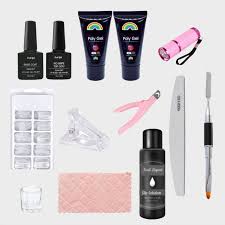 poly gel nail kit diy all in one 13 piece set beauty rays price in south africa zando