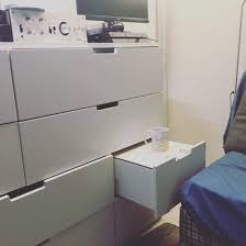 Nordli Hack Drawers Hiding Useful Tables Ikea Hackers Ikea Nordli Ikea Ikea Hackers