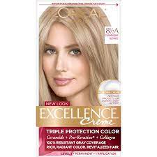 I say my opinion on. Buy L Oreal Excellence 8 5a Champagne Blonde Hair Color 1 Ct Online At Low Prices In India Amazon In