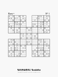 Learn sudoku strategies, see a puzzle solved and find out about the origins and controversies of sudoku. Easy Samurai Sudoku