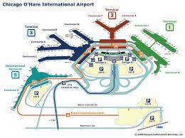 Chicago Hare Map International Airport Airport Map Of Chicago O Hare Airport Ord Airport Map Chicago O Hare Airport Chicago
