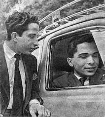 صورة تجمع الملك الحسين بن طلال وابن عمه الملك فيصل الثاني رحمهم الله الصورة في عام 1956م Baghdad Iraq Baghdad Jordan Royal Family