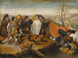 It does not literally mean those with the absent of sight leading others without the absent of sight. Follower Of Pieter Brueghel The Younger The Blind Leading The Blind Christie S