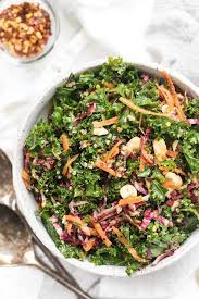 Asian Kale Quinoa Salad With Miso Dressing Simply Quinoa Recipe Kale Quinoa Salad Healthy Salad Recipes Delicious Salads