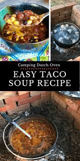Camping Food Doesn T Get Better Than This Easy Taco Soup With Ranch Dressing Recipe Taco Soup Recipe Taco Soup Recipe Easy Vegan Camping Food