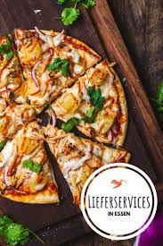 lieferservices in essen bestellen und schlemmen barbecue chicken pizza food meatless monday recipes