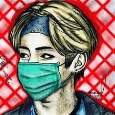 الآنسة كيم on instagram تلويني مش رسمي رائيكم جين جيمين جونكوك بتس بتس نامجون جين يونقي جيهوب جيمين تاي جونغكوك bts fanart art fan art