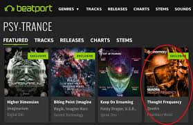 quadra thought frequency is top 40 on beatports singles chart