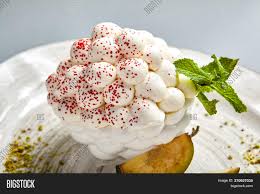 Add the vanilla and gently fold the mixture again. Pavlova Dessert Course Image Photo Free Trial Bigstock
