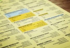 Yellow Pages Business Directory Data Merge Yellow Pages Directory Design Indesign Templates