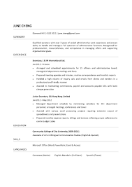 Secretarial work is the work done by a secretary in an office. Company Secretary Resume With Experience Resume For You
