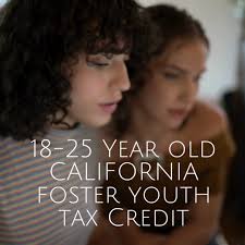 It's tax time and for youth who were in foster care, there is a new tax  credit: the Foster Youth Tax Credit! , Last year, foster youth filed their  taxes and got an average return of $1,906; parents ...