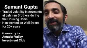 Sumant Gupta's Experience During Financial Crisis