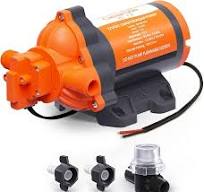 Amazon.com: Cleartide DC Diaphragm Water Pump, 12V, 3.3 GPM ...